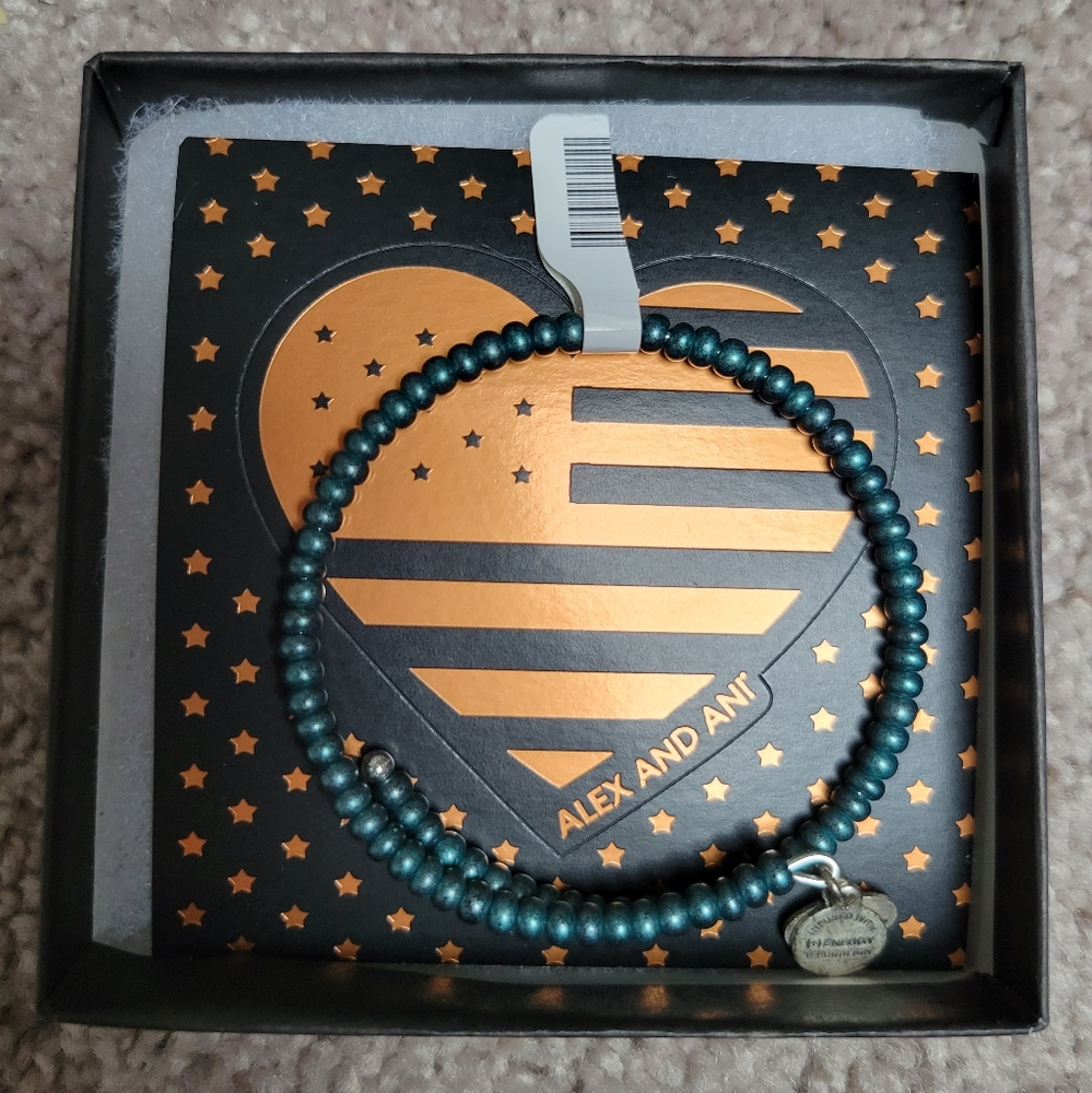 Alex & Ani Beaded Wrap Bracelet